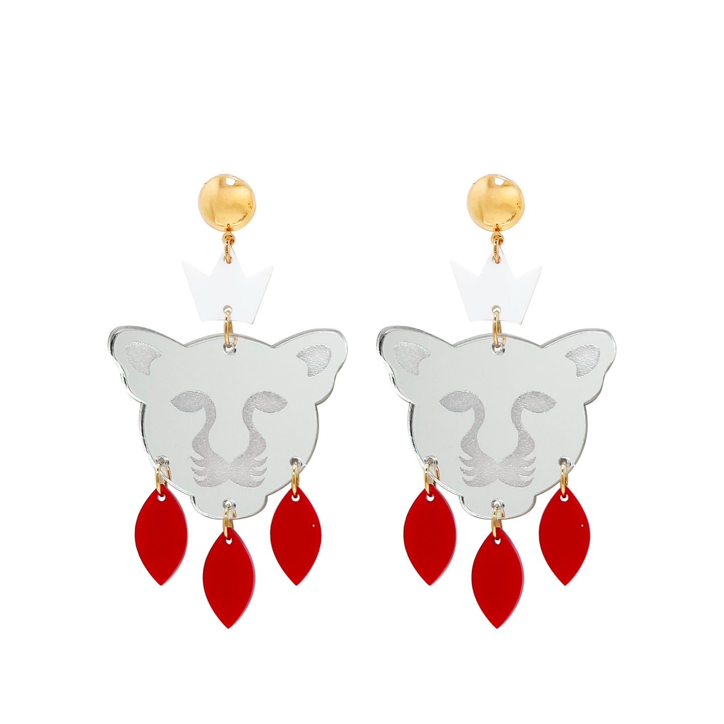 Tiger Earrings