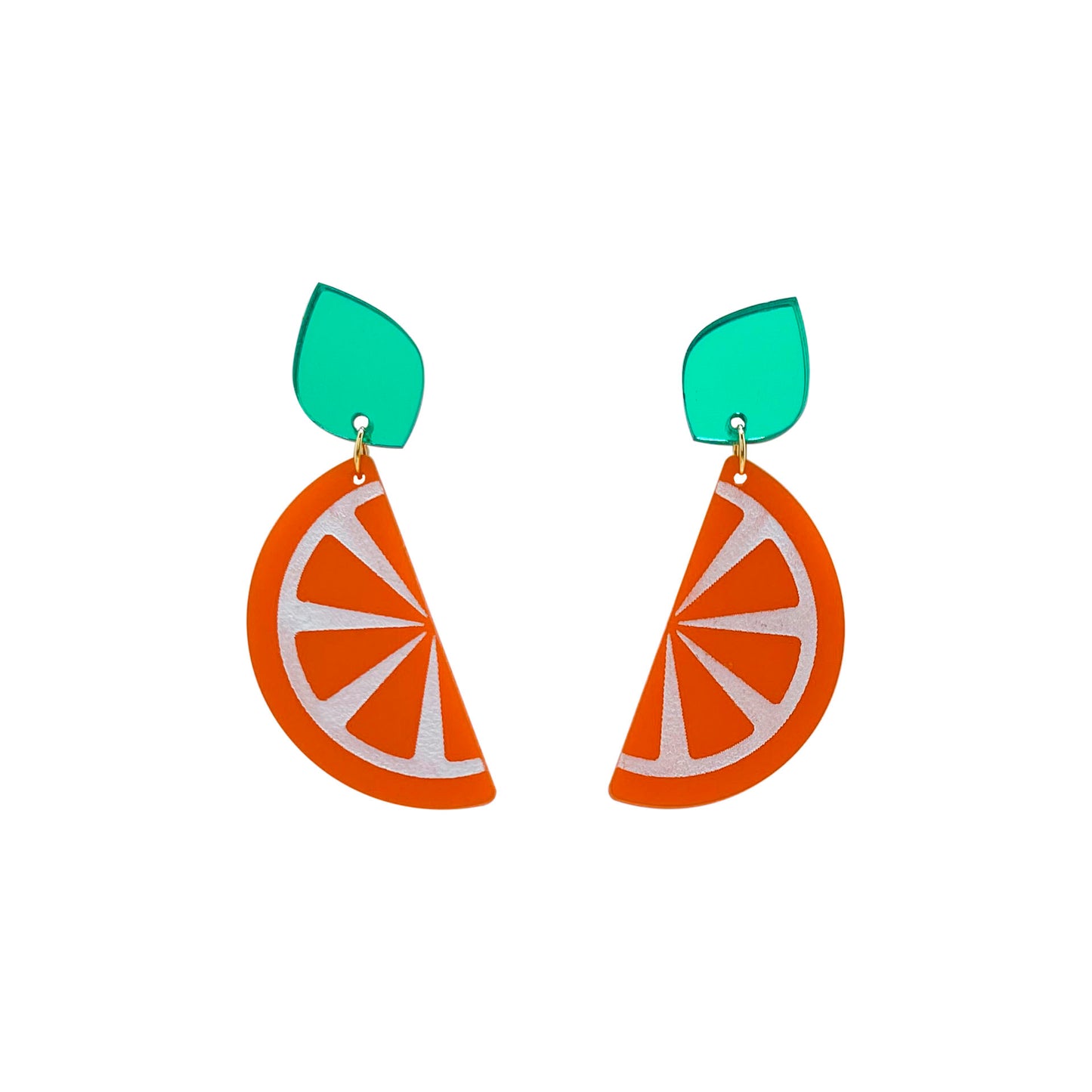 Orange Earrings