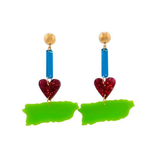 Puerto Rico Earrings