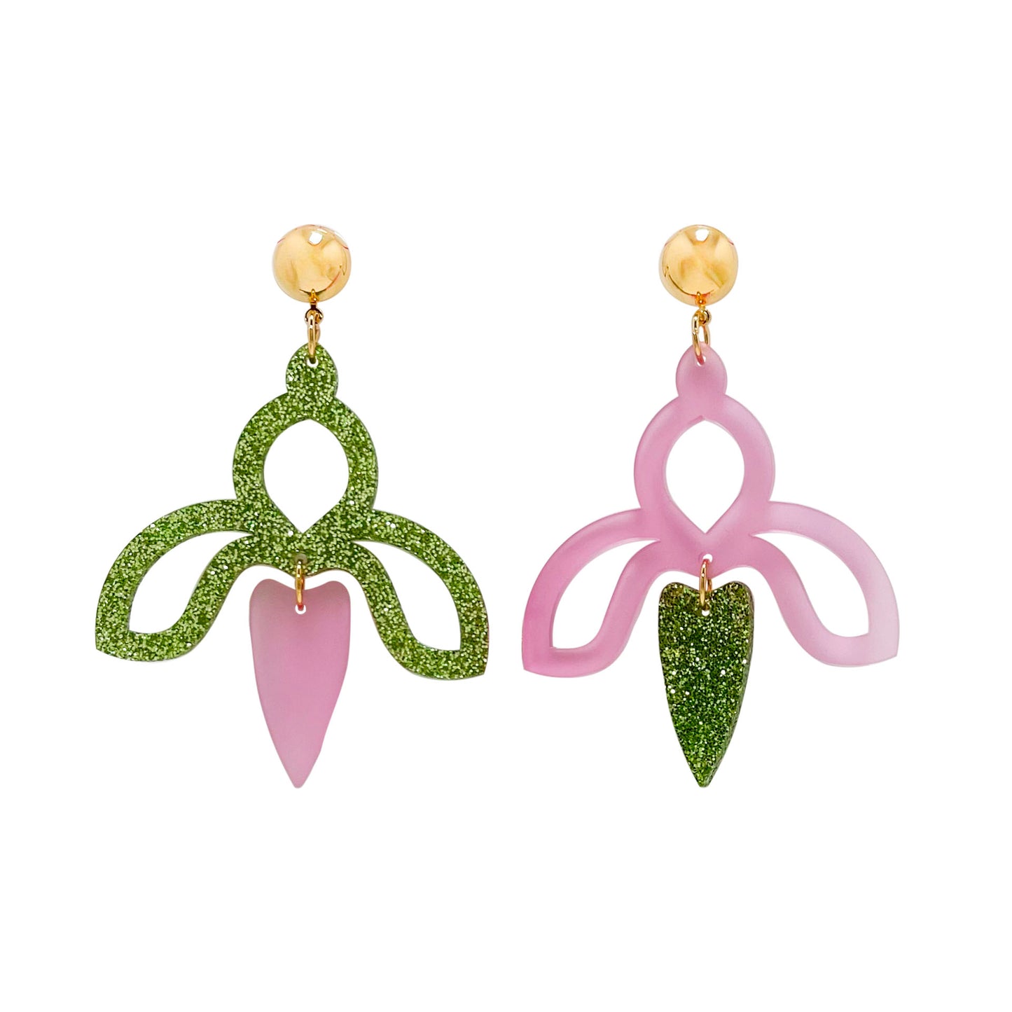 Orchid Earrings