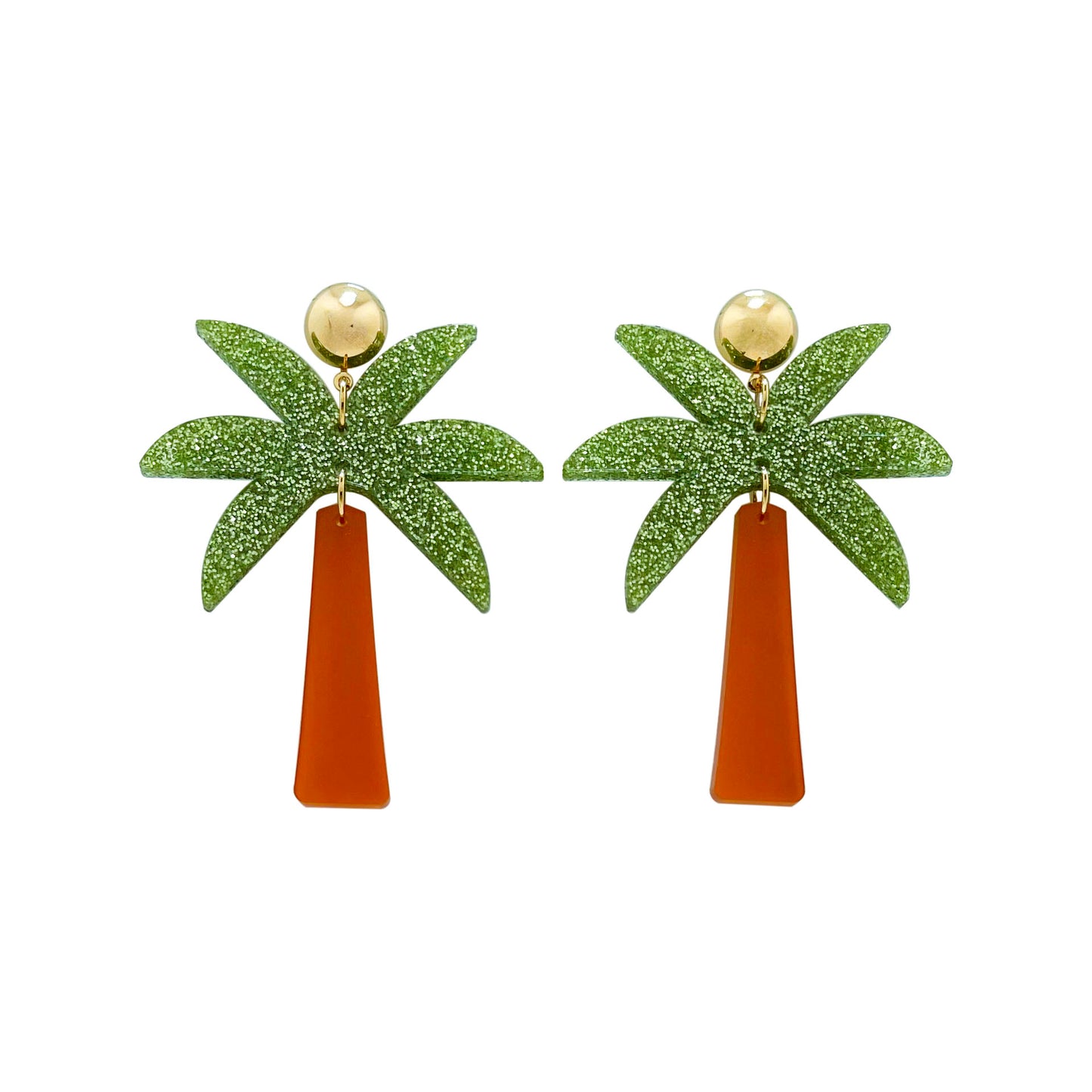 Palm Tree Earrings