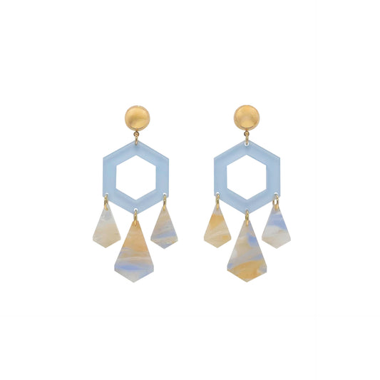 Olé Hexagon Earrings